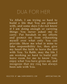the dua reset | workshop 4 of 6