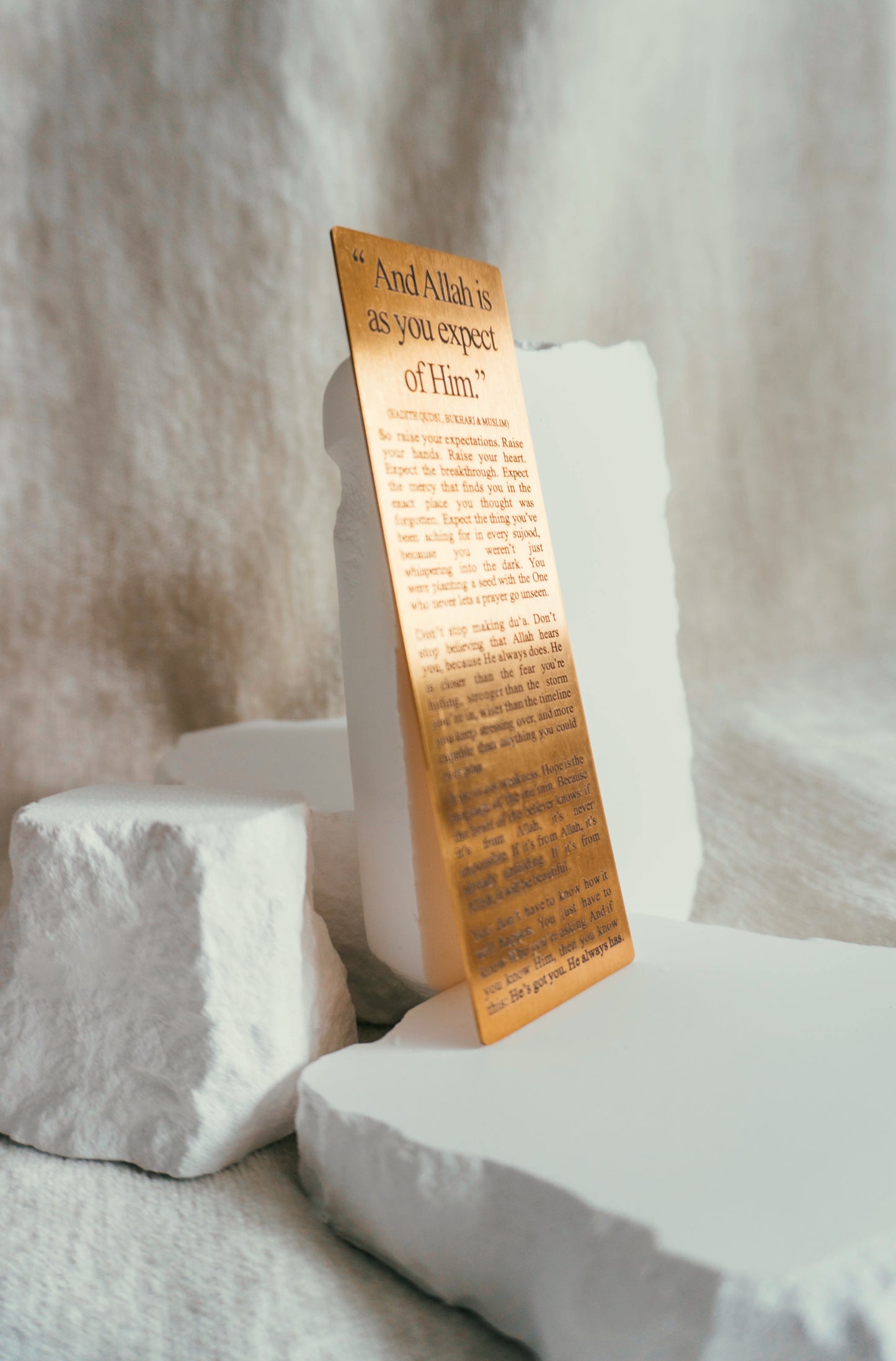 Allah is as you expect of Him | bookmark